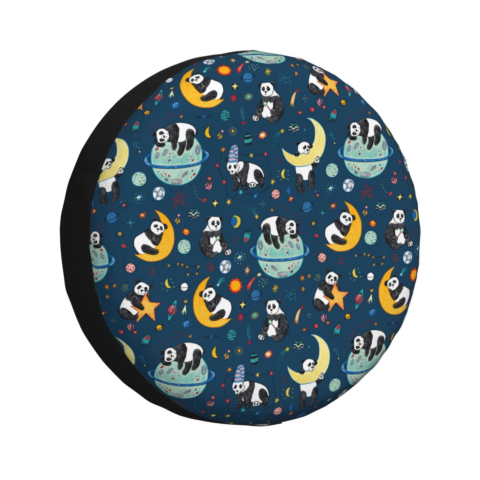 Spare Tire Cover Space Sleeping Panda Waterproof Sun Protection