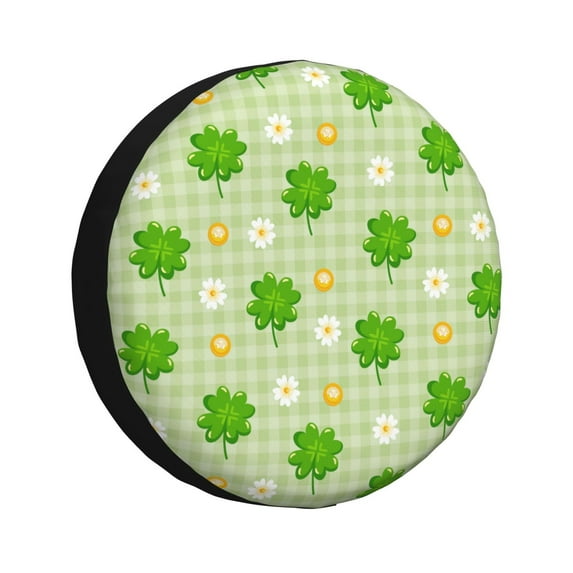 Spare Tire Cover, St Patrick'S Day11 Wheel Cover Tire Covers For Trailers Car Truck Camper Universal Tire Covering Fits Diameter14"-17"