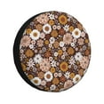 thumbnail image 1 of Spare Tire Cover, Sunflowers Eye Wheel Cover Tire Covers For Trailers Car Truck Camper Universal Tire Covering Fits Diameter14"-17", 1 of 4