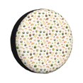 thumbnail image 1 of Spare Tire Cover, Sushi And Rolls Wheel Cover Tire Covers For Trailers Car Truck Camper Universal Tire Covering Fits Diameter14"-17", 1 of 4