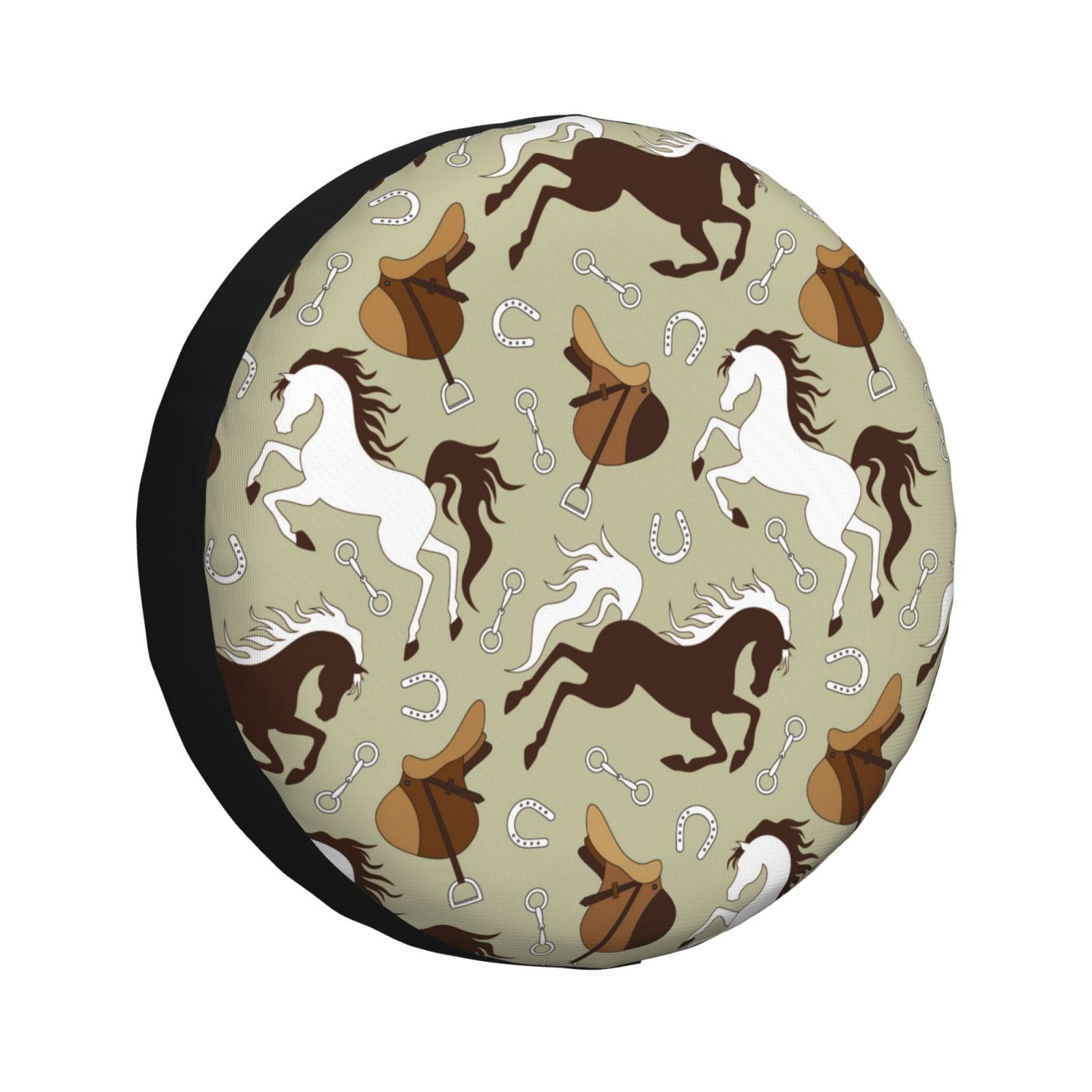 Spare Tire Cover for Trailer RV Camper Truck SUV, Minimalist Cool Horse