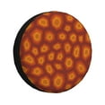 thumbnail image 1 of Spare Tire Cover, Turtle Shell Wheel Cover Tire Covers for Trailers Car Truck Camper Universal Tire Covering Fits Diameter 15 inch, 1 of 7