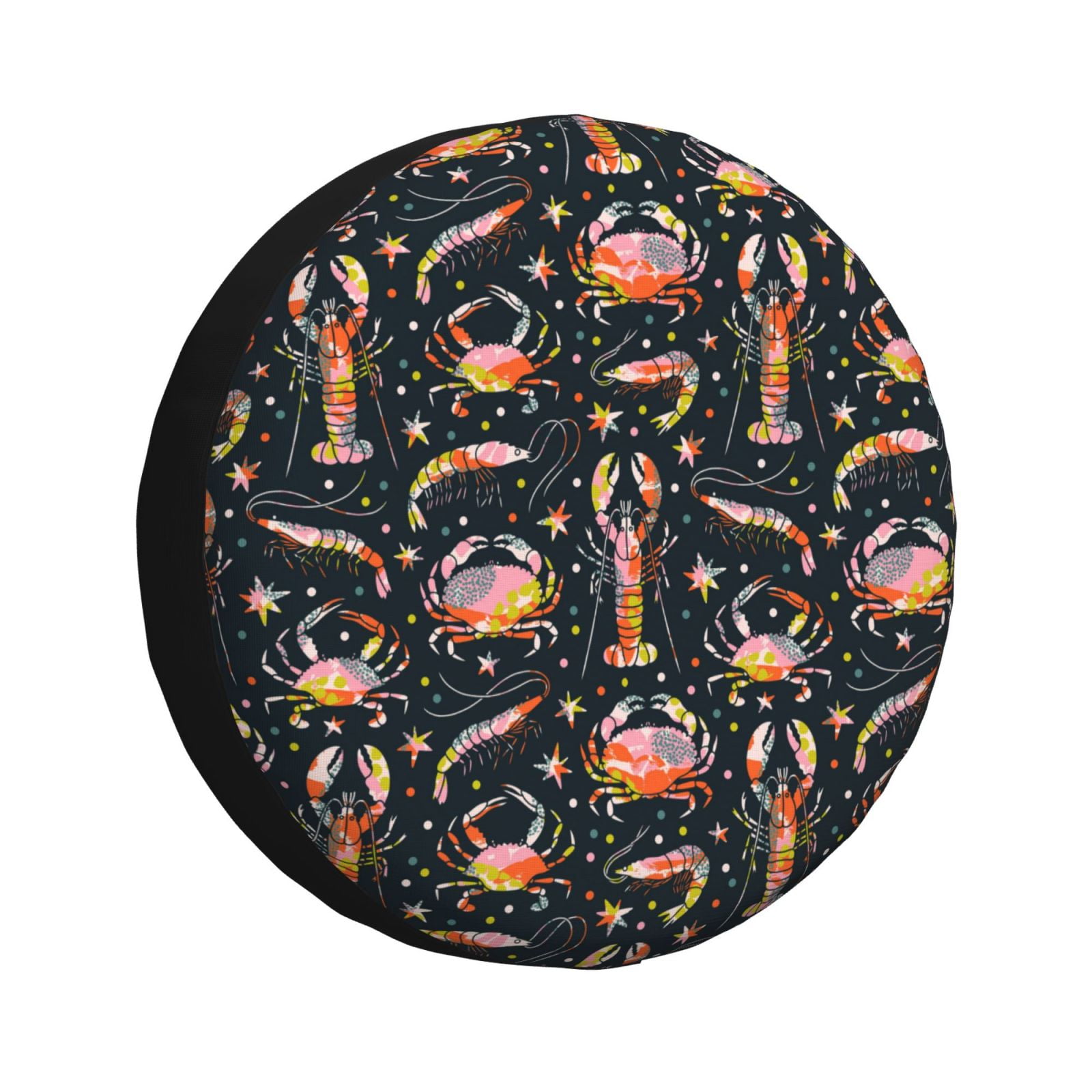 Spare Tire Cover Various Crustaceans Waterproof Sun Protection
