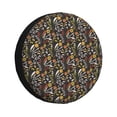 thumbnail image 1 of Spare Tire Cover, Yellow Daisies Flowers Wheel Cover Tire Covers For Trailers Car Truck Camper Universal Tire Covering Fits Diameter14"-17", 1 of 4