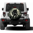 thumbnail image 1 of Spare Tire Cover with Backup Camera Hole, Universal Wheel Tire Cover Tire Protectors for Trailer RV Van SUV Truck Camper and Many Vehicle, 1 of 10