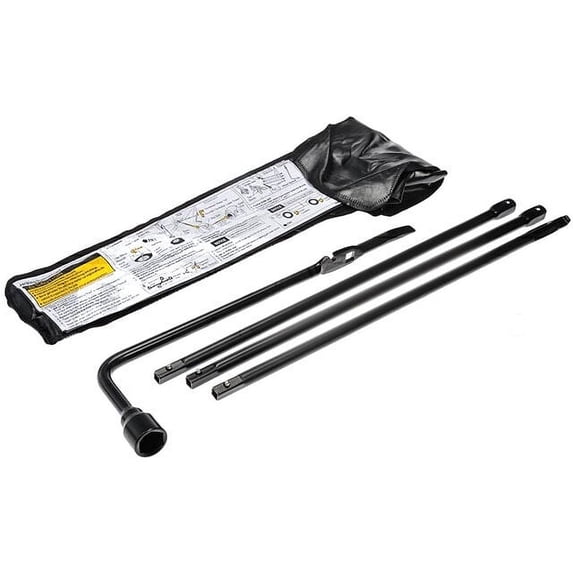 Spare Tire Jack Handle / Wheel Lug Wrench - Compatible with 2002 - 2006 Chevy Avalanche 1500 2003 2004 2005
