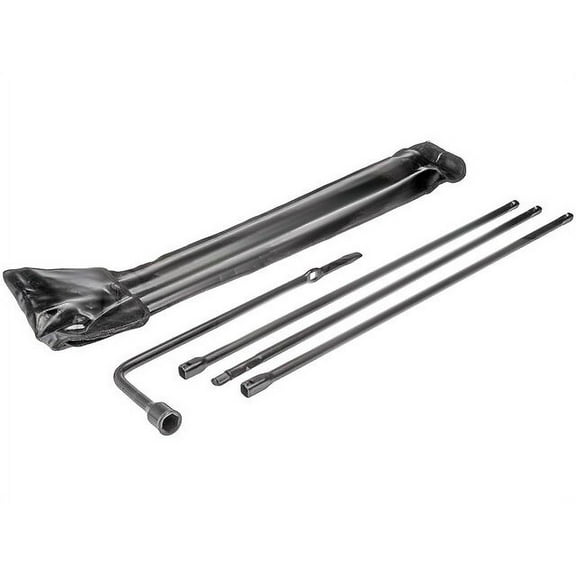 Spare Tire Jack Handle / Wheel Lug Wrench - Compatible with 2002 - 2006 Chevy Trailblazer EXT 2003 2004 2005