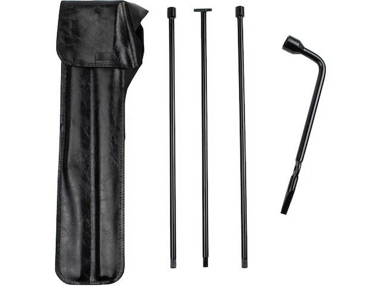 Spare Tire Jack Handle / Wheel Lug Wrench Compatible with 2005 2015