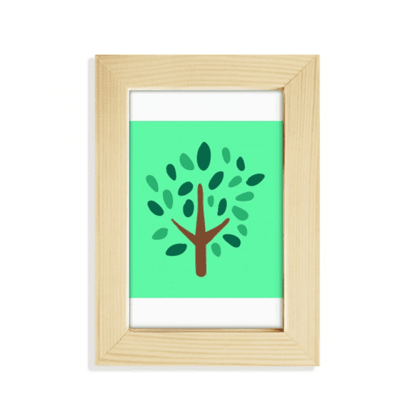 Spare Tree Vectorgraph Desktop Display Photo Frame Picture Art Painting 5x7 inch