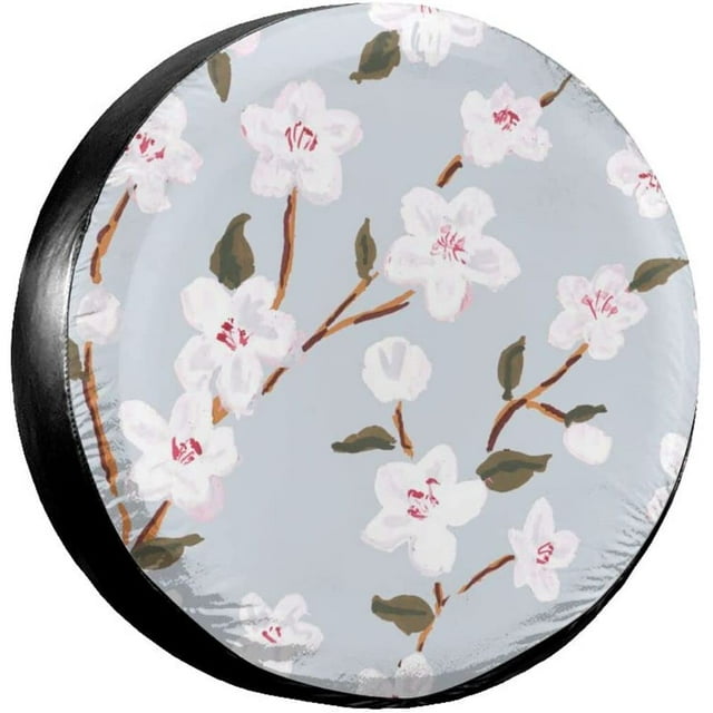 Spare Wheel Covers Cherry Blossoms Spare Tire Cover Universal Wheel