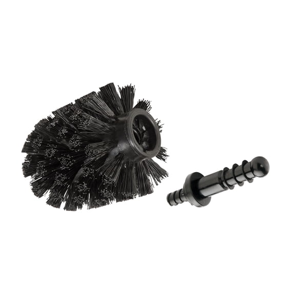 Spare toilet brush black 7,5 cm