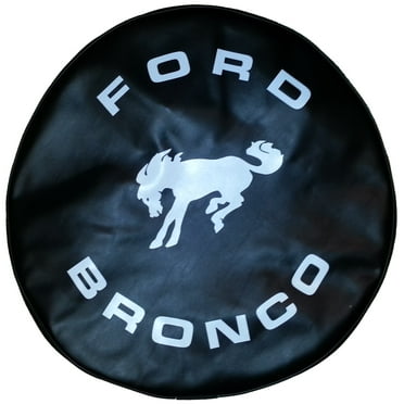 SpareCover ABC Series - FORD BRONCO 30" BLACK HD Vinyl Tire Cover