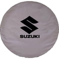 thumbnail image 1 of SpareCover - ABC Series Suzuki Black Logo on 29" Medium Prarie Tan 35 mil Vinyl Tire Cover - Made in USA only, 1 of 6