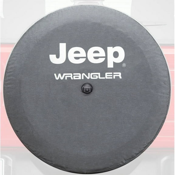 SpareCover BR-wranglerJL-32 Brawny Series 32" Tire Cover for 2018 Wrangler JL with Rear View Camera