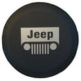 thumbnail image 1 of SpareCover - Brawny Series 29" Jeep Classic Grille Tire Cover Silver, 1 of 7