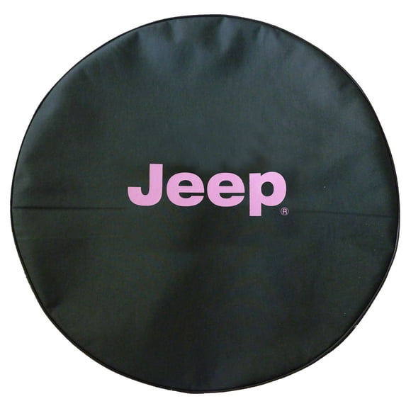 SpareCover Brawny Series - Jeep 30" PINK logo Tire Cover