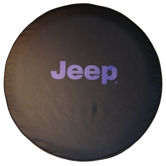 SpareCover Brawny Series - Jeep 30" PURPLE logo Tire Cover