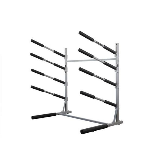 Sparehand TL-4011 4 SUP Adjustable Tool Free Freestand Rack, Salty Grey