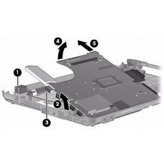 Sparepart: HP Systemboard, 538391-001