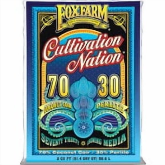 Sparetime Supply FoxFarm Cultivation Nation 70/30 Growing Media, Pack of 3