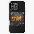 thumbnail image 1 of Spark 33 Glitter Graphic Number Art Phone Case for iPhone 16 15 14 13 12 11 Pro Max, 1 of 2