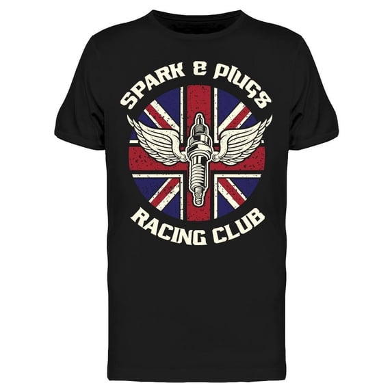 Spark And Plugs Racing Club Tee Men's -Image by Shutterstock