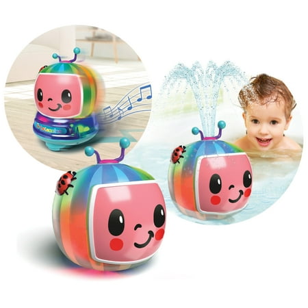 Spark Cocomelon 2-in-1 Spraying Bath Toy