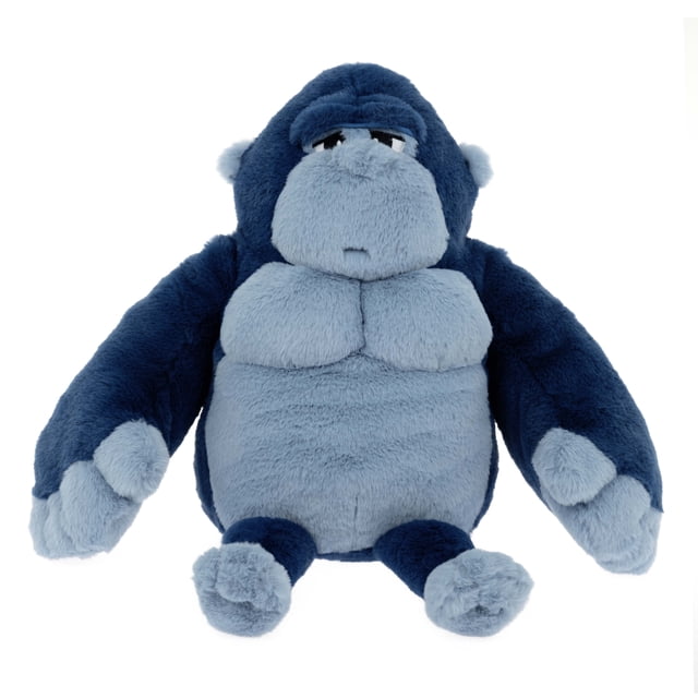 Spark Create Imagine 12 in Gorilla Stuffed Plush Toy, Blue - Walmart ...