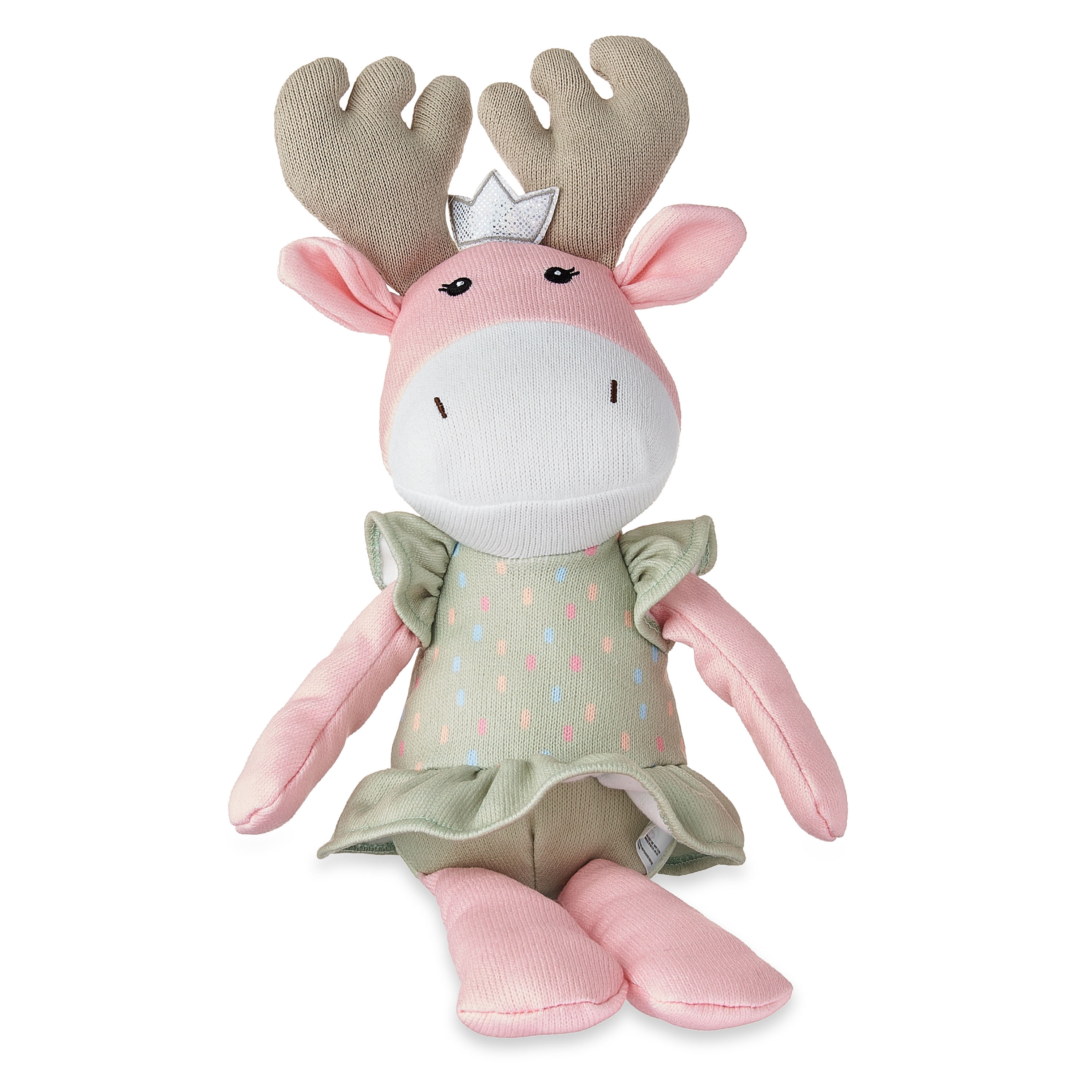Spark Create Imagine 19" Girl Moose Knit Plush