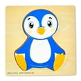 thumbnail image 1 of Spark Create Imagine 4-Piece Wooden Penguin Mini Puzzle, 1 of 6