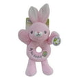 thumbnail image 1 of Spark Create Imagine 9.5" Bunny Rattle Plush, Pink, 1 of 5