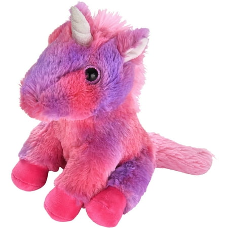 Spark. Create. Imagine. 9" Bright Eye Purple & Pink Unicorn Plush