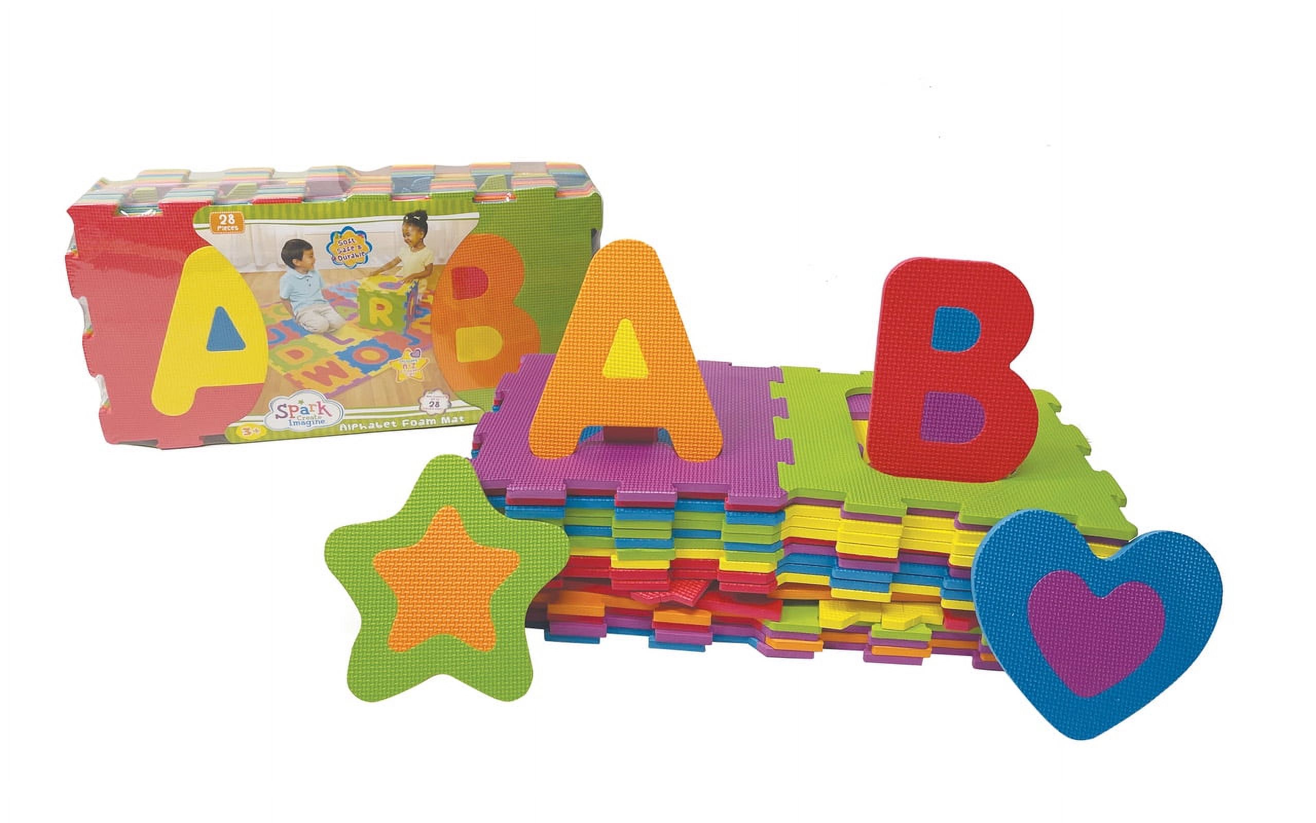 Spark. Create. Imagine. ABC Foam Playmat Learning Toy Set, 28 Pieces, Preschool - image 1 of 7