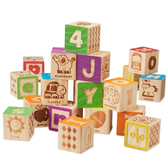 Spark, Create, Imagine Alphabet Blocks, 40 Pieces