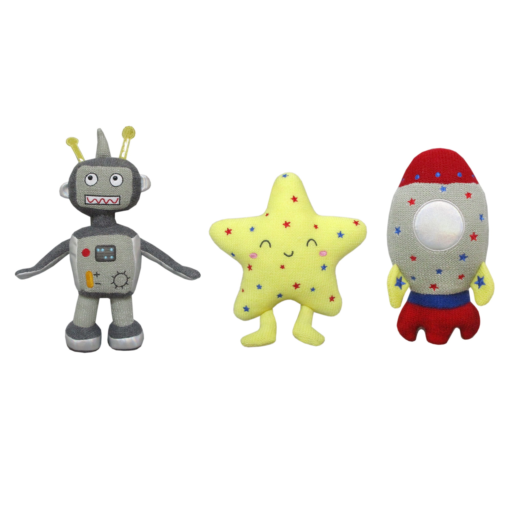 Spark Create Imagine Celestial Knit Plush Set, Multicolor, Infant, 3 Pieces