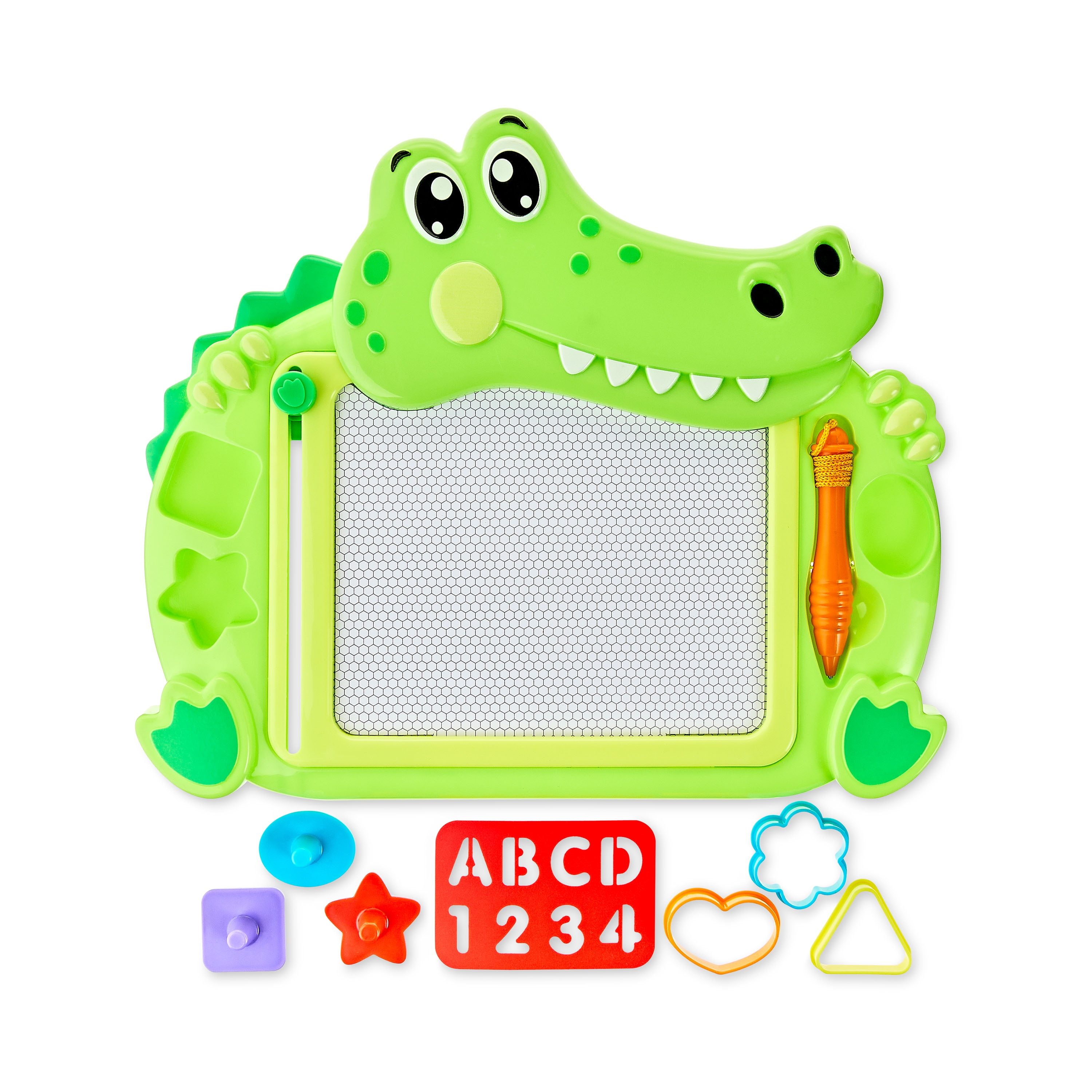 Spark Create Imagine Croco-Doodle Magnetic Drawing Board - Made from Durable Kid Friendly Plastic