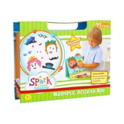 Spark Create Imagine Magnetic Activity Box, 77 Pieces, Ages 3 and up