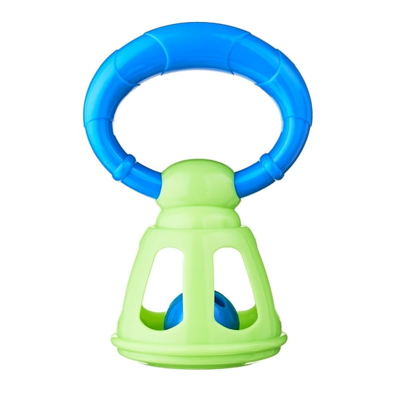 Spark Create Imagine Mini Handle Bell Rattle Toy for Babies, Unisex, ABS, Ages 3 Months+