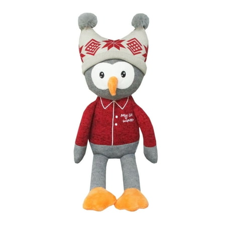 Spark Create Imagine Owl Winter Knit Plush,18 inch