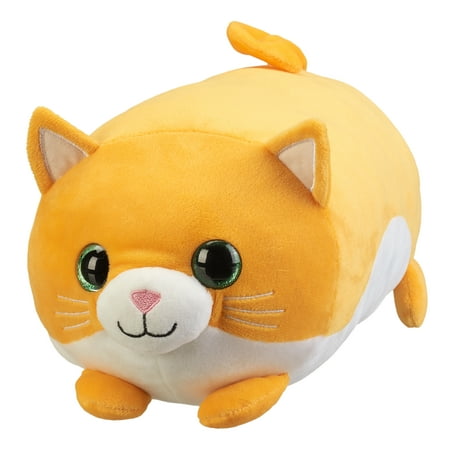 Spark. Create. Imagine Plush Kitty Cat, Yellow, 10"