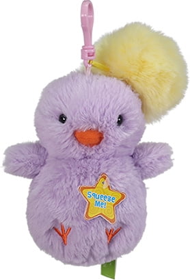 Spark Create Imagine Purple Chick Keychain Plush Accessory