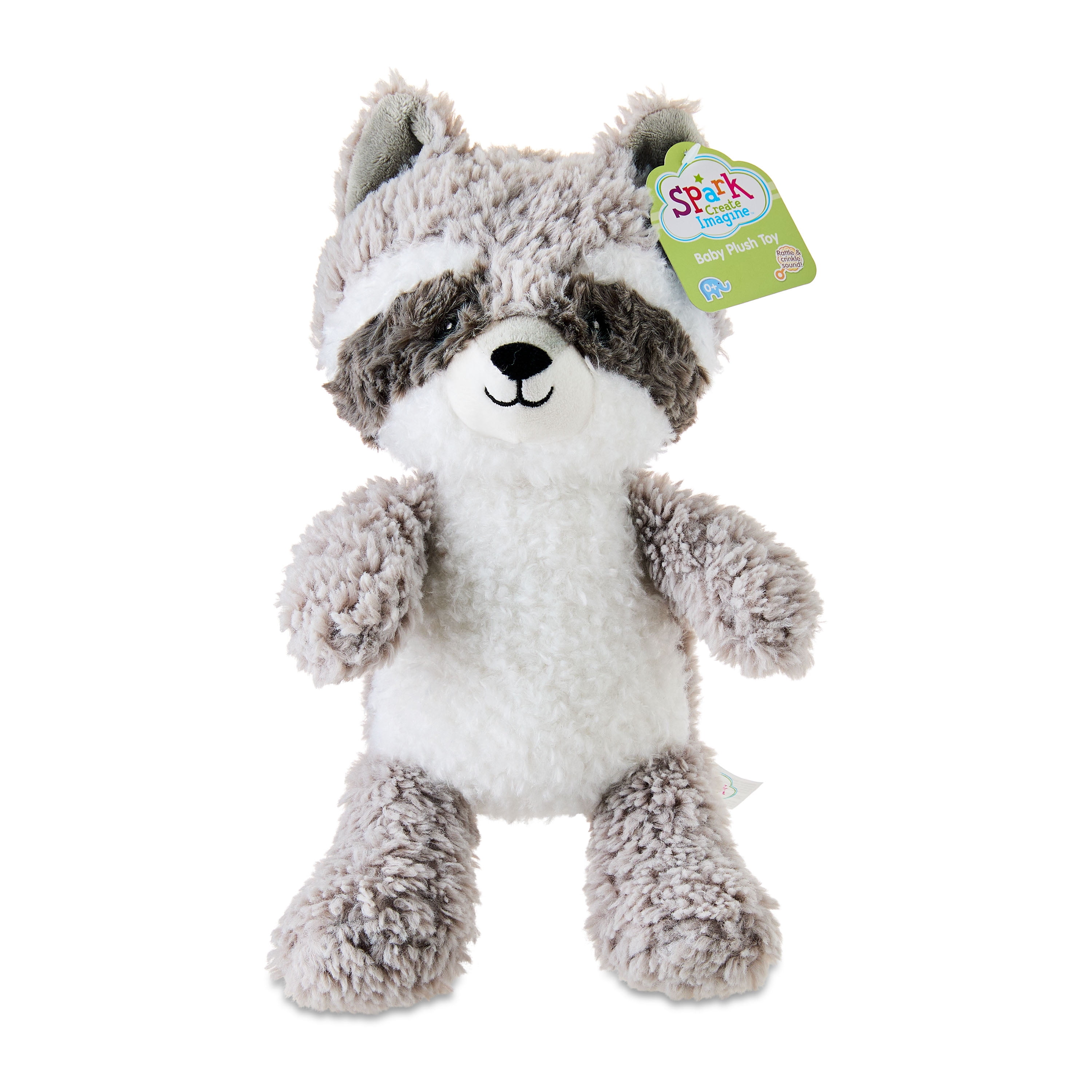 Spark.Create.Imagine Raccoon Plush Toy, 13