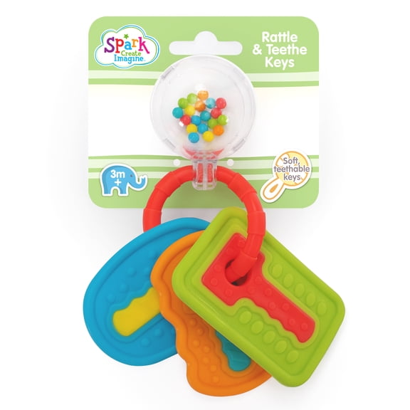 Spark.Create.Imagine Rattle and Teethe Keys