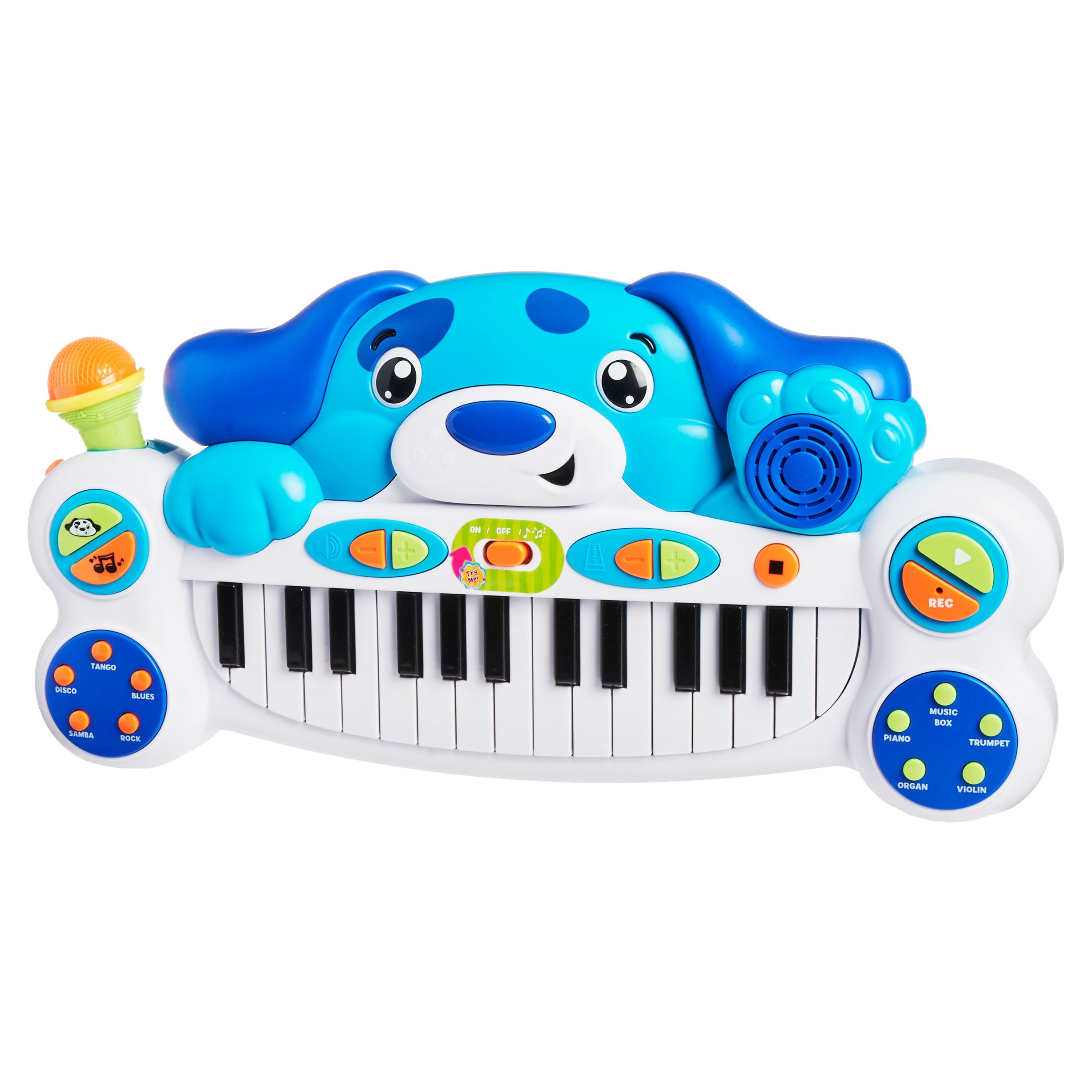 Spark Create Imagine Rolo's Keyboard Musical Instrument Toy, Baby and Toddler Toys, Ages 24m+ at Walmart