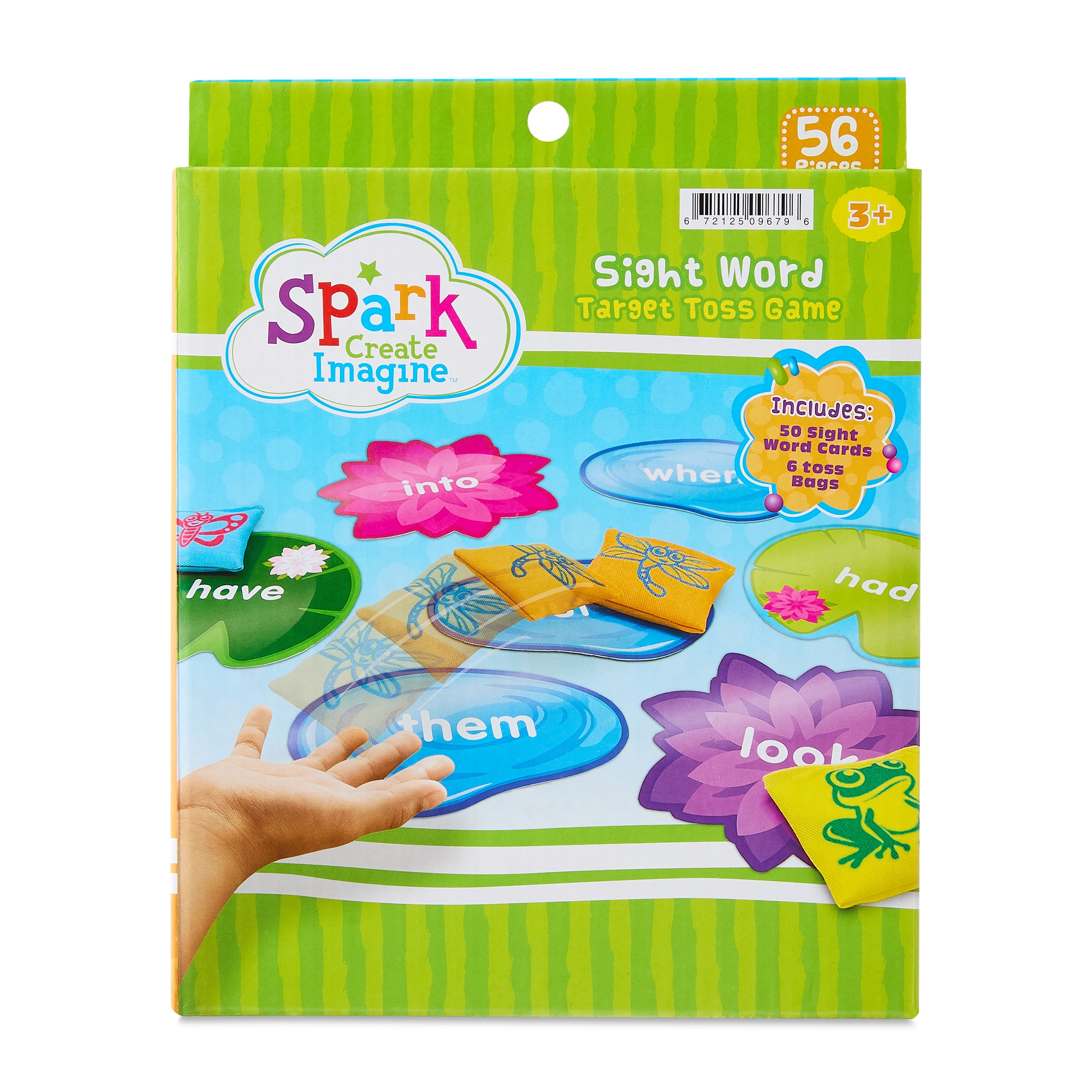 Spark Create Imagine Sight Word Beanbag Toss Game, Education