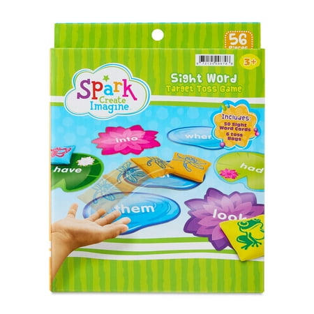 Spark Create Imagine Sight Word Beanbag Toss Game, Educational Games for Kids, Recess, Classroom