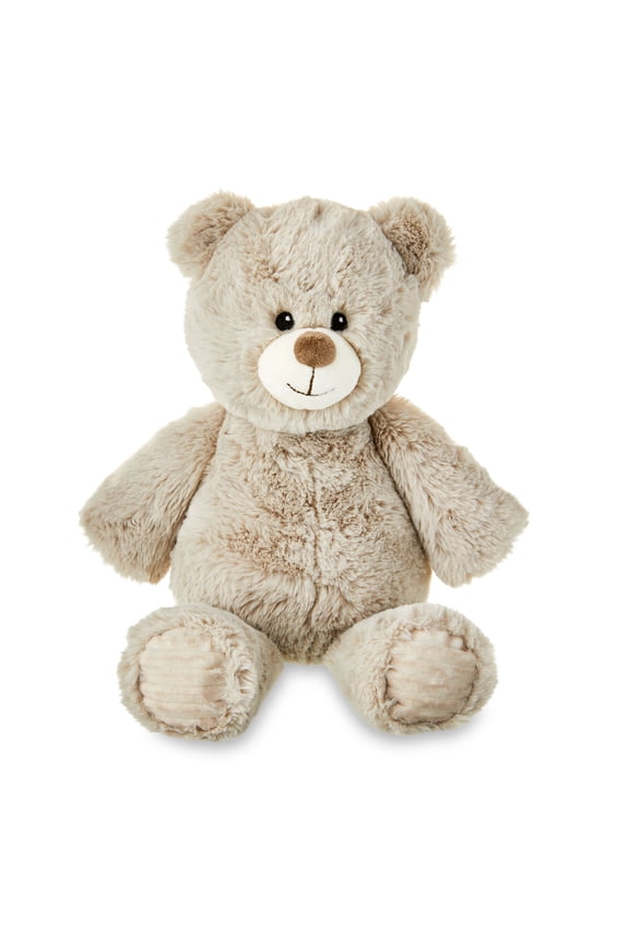 Soft Bear Plush with Beans, 17 in, 0 Months+