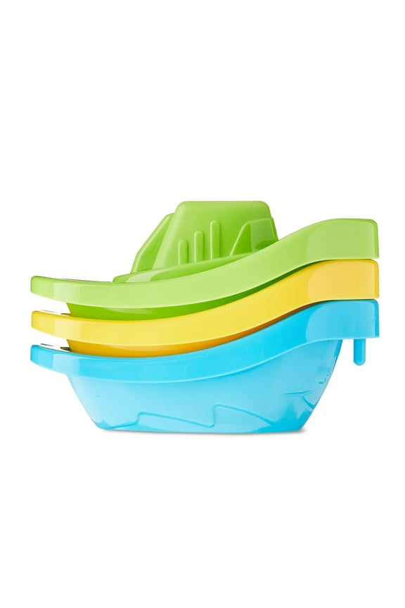 Stacking Boats, 3 Pieces