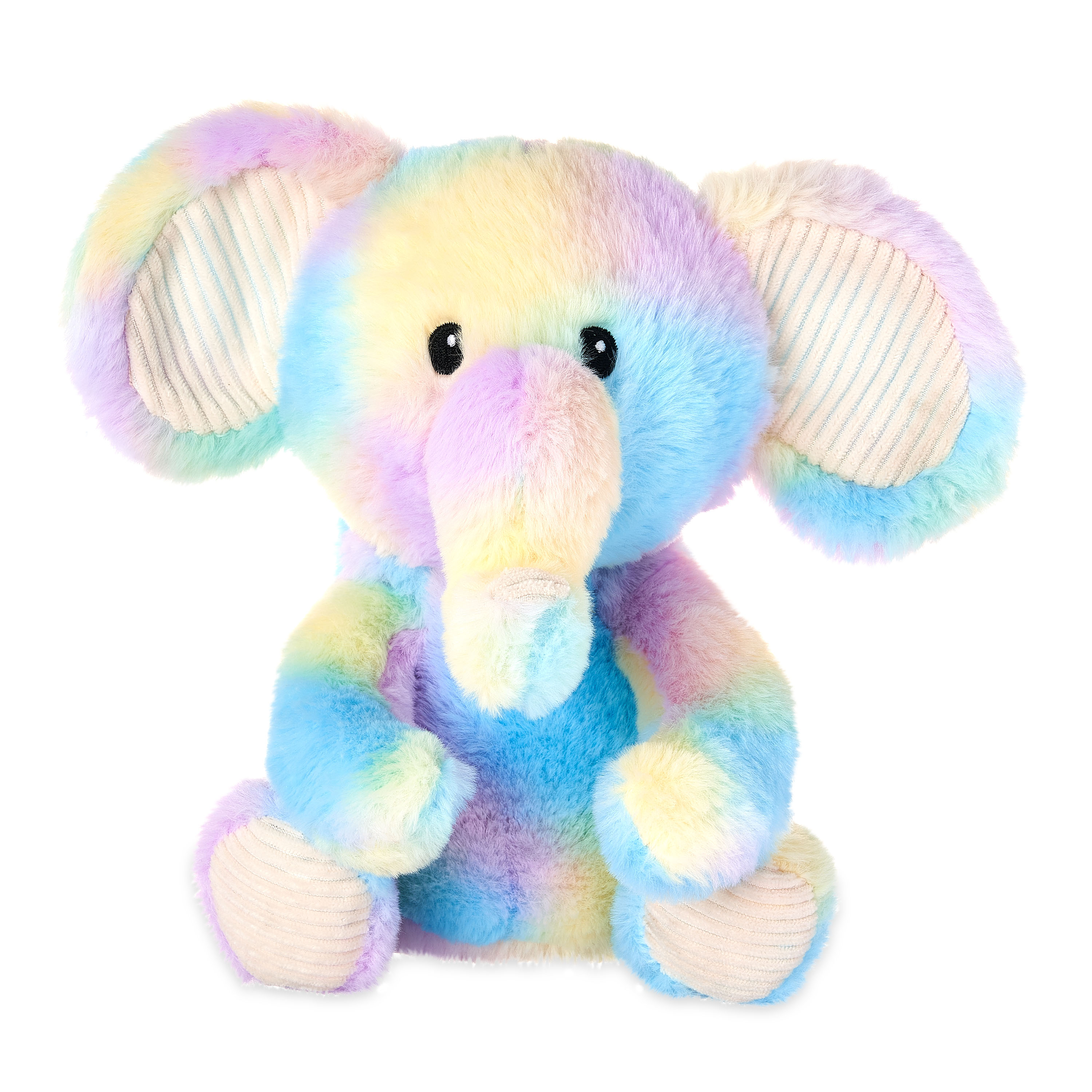 Spark Create Imagine Tie Dye Elephant Plush Toy, for All Ages - image 1 of 7