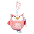 thumbnail image 1 of Spark Create Imagine Travel Chime, Pink Owl Plush Toy, 1 of 6